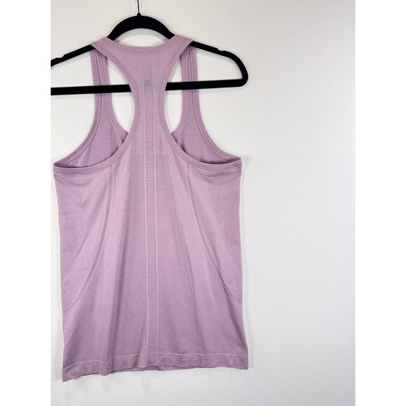 Lululemon Womens Top Purple Swiftly Tech Racerback Tank Athletic Stretch Size 8 - Picture 10 of 12